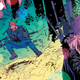 Once and Future protagonists Duncan and Bridgitte raise their pistols at an unseen threat.